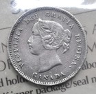 1885 Sm 5 Canada 5 Cents Iccs Graded Vf-20