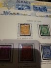 Israel Stamps Scott  1-9 Near Mint Early 1948 Doar Ivri Set