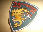 Us Air Force 25th Fighter Squadron Vietnam War Patch