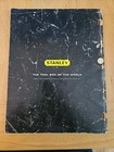 Vintage Stanley Hand Tools Catalog No  34 - 1969
