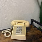 Vintage Western Electric Model Tele T 10 Button Pale Yellow   Jan 1984 Bell Rare