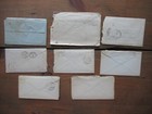 8 Vintage   Antique Handwritten Letters Early 1900s To Late 1800s