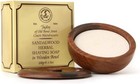 Sandalwood Shaving Soap In A Wooden Bowl  3 5 Oz 