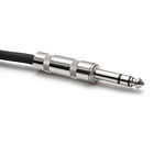 Seismic Audio - Red 1 4  Trs 25  Patch Cable - Balanced - Effects  Eq  Mixer