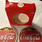 Vintage Coca-cola 5 Cents Ceramic Drink Coasters 4 Pack Retro  New In Box