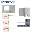 1set  For 2711p-b6c20d With Keyboard And Touch Screen 2711p-b6c20a Plastic Case