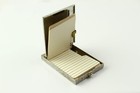 Vintage Maine Mini Personal Pocket Size Metal Flip-top Address Phone Book 2-1 2 