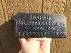 Phillips   Buttorff Nashville Tennessee Cast Iron Echo Stove Door Part Antique