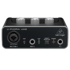 Behringer U-phoria Um2 2x2 Usb Audio Interface Cad Gxl1800 Essentials Bundle