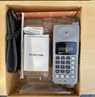 Motorola Teletac 250 Gray Vintage Cell Phone Speakerphone W  Charger   Case