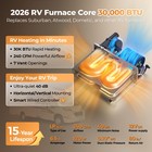 Rv Furnace Replacement Core 30 000 Btu Camper Trailer Heater W  Smart Controller
