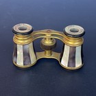 Antique Mother Of Pearl Opera Glasses Geivroz   Colmont Paris French Binoculars