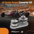 40 Series Torque Converter Driver Clutch Pulley Backplate Set For Go Karts