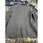 Vtg Brooks Brothers Herringbone Wool Blazer Grey Sport Coat Made In Usa 18 Reg
