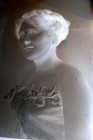4x6  Glass Dry Plate Photo Negative Lady Portrait 1890 s