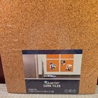 Lot Of Two  4 Pack Of 12  X 12  Cork Tiles The Board Dude And Quartet Nwt 