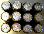 12 Different Leinenkugel Bottom Opened Empty Beer Cans Lot 712