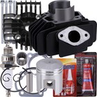 For Yamaha Yt60 Tri-zinger 60 Piston Cylinder Head Gasket Top End Kit 1984-1985