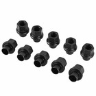 10 Pack 33mm M22x1 5 X 19mm Wheel Nuts Sleeve Nuts M22-1 5x19mm Skirt Flange New