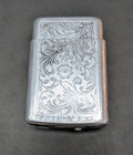 Vintage Florentine Aluminum Cigarette Case Park Industries Murfreesboro Tn Usa