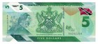 Trinidad   Tobago 5 Dollars  2020  - Polymer prefix Aa Note  P-61a Unc