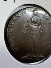 1794 Great Britain Suffolk Halfpenny Conder Token Bungay Castle