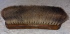 Vintage National Shoe Brush   32 100  Sterilized Horsehair U s a  Wood Handle