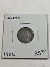 1906 Canada 10 Cents Silver Coin