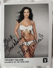Tiffany Fallon Signed Promo Photo Playboy Playmate December 2004   Pmoy