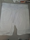 Adams Mens 899 Compression Sliding Shorts White L Nwot