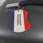 Vintage American Tourister Train Case Gray Mid Travel Luggage Hard Side No Key