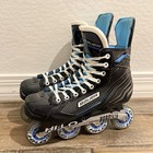 Bauer Rsx Inline Hockey Skates Senior Size 8 5 Hi-lo 80807676 Medium Chassis
