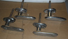 Lot Of 4 Antique 1929 Hudson Essex Exterior Door Handle With Pine Cone Trim