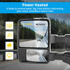 Power Heated Tow Mirrors For 99-07 Ford F250-f550 Super Duty Smoke Turn Signal