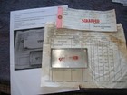 Nasa Shuttle Space Flown Aluminium Cover Stamped  scrapped    Original Documents
