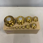 Vintage Ohaus 11 Piece Calibration Weight Set Incomplete