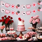 Casino Party Banner Pink Las Vegas Themed Party Decorations Casino Night