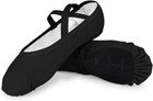 Ballet Shoes For Women Girls  Women s Ballet Slipper Canvas Dance Shoes Split   