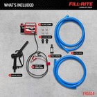 Pump Fuel Transfer 12v 10 Gpm Diesel Antifreeze Fill Rite Portable Fr1614