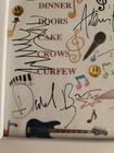 Counting Crows Satellires Tour 1997 London Autographed 8 X 10 Photo