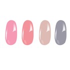 6pcs   Set Base Coat  Coat Four Colors Long Lasting Nail A3c4