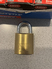 Abus 83 45  Padlocks Solid Brass - Rekeyable    lot Of 6   New Old Stock