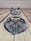 Vintage Mack Trucks Bulldog Ashtray Chrome Hood Ornament Mascot Patent 87931 Usa