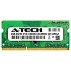 A-tech 2gb Pc3-10600 Laptop Sodimm Ddr3 1333 Mhz 204pin Non-ecc Memory Ram 1x 2g
