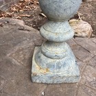 Rare Outdoor Vintage Virginia Metalcrafters Birdbath 10 H Bowl 18 D Base 7 X 7