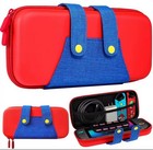 Nintendo Switch 2 Slim Carry Case Hard Shell Travel Bag Mario Protective Cover