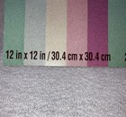 Recollections 12x12 In Glitter Cardstock Paper Pad 20 Sheets Pastel Tones New