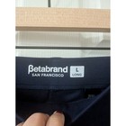 Betabrand  Bootcut Dress Pant Yoga Pants  Navy  Large Long  Business  Comfort