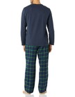 Amazon Essentials Men s Flannel Pant And Long-sleeve T-shirt Pajama Set Xl