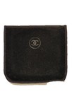 Chanel Black Makeup Compact Empty Mirror 2 5  Great For Everyday Makeup